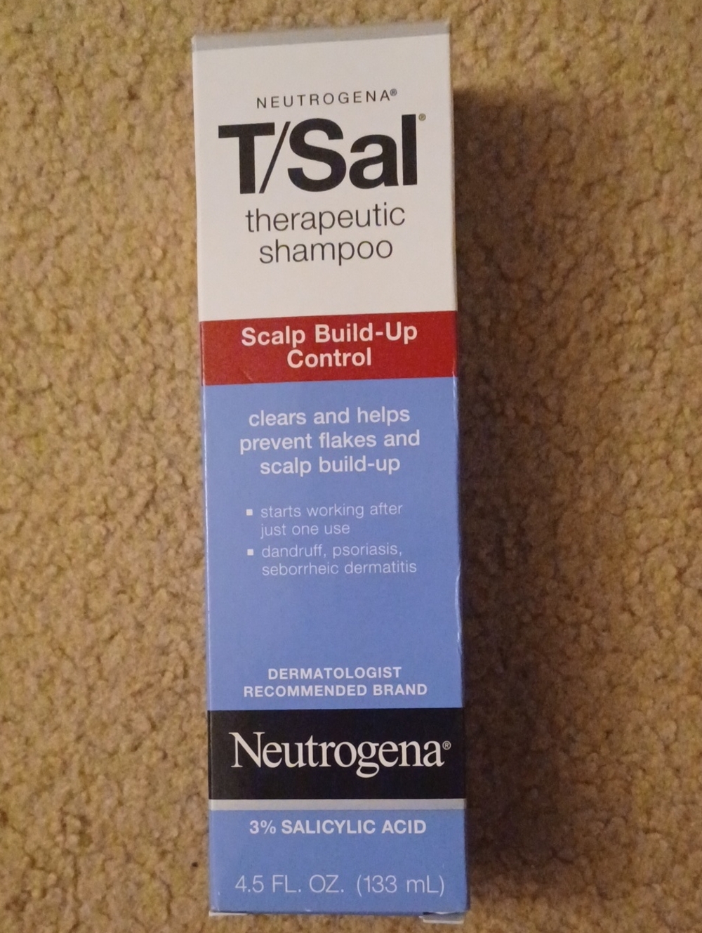 Neutrogena T/Sal Therapeutic Shampoo - Scalp Build Up Control Salicylic Acid